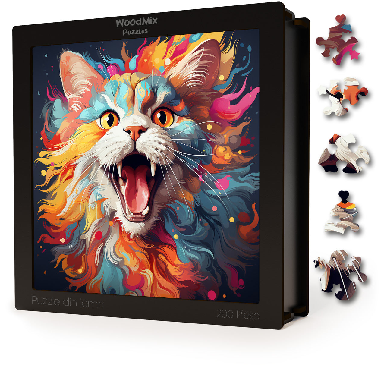 Puzzle cu Pisici - Singapura 3 - 200 piese - 30 x 30 cm