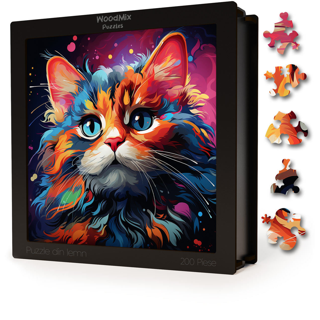 Puzzle cu Pisici - Singapura 4 - 200 piese - 30 x 30 cm