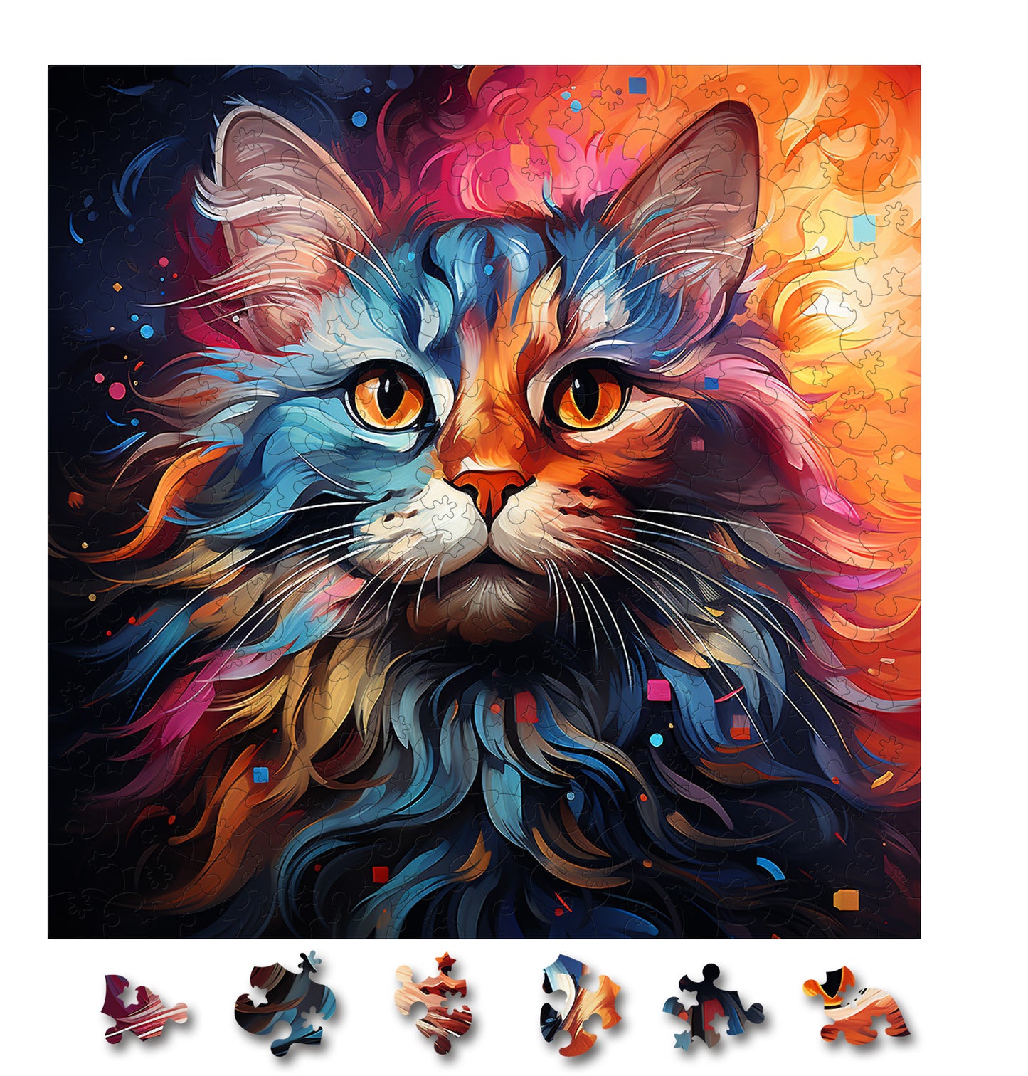 Puzzle cu Pisici - Sokoke 3 - 200 piese - 30 x 30 cm