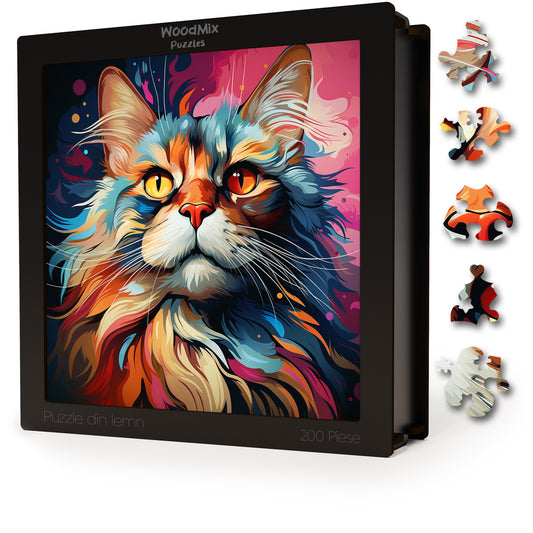 Puzzle cu Pisici - Somali 1 - 200 piese - 30 x 30 cm