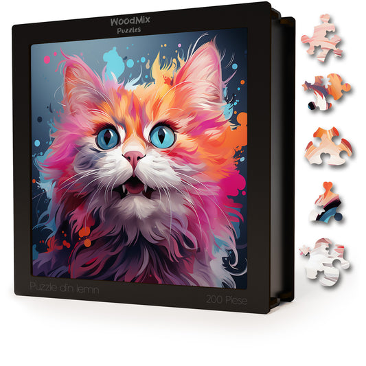 Puzzle cu Pisici - Thai Lilac 3 - 200 piese - 30 x 30 cm