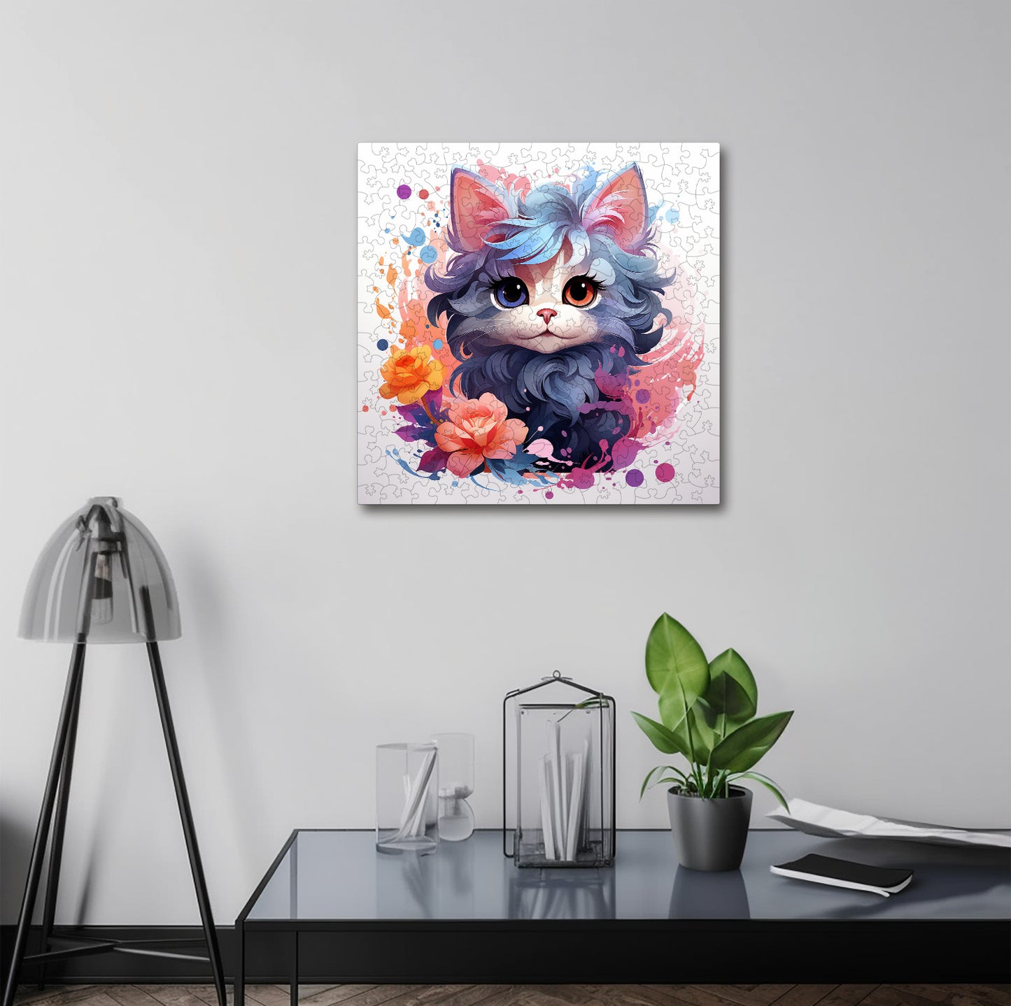 Puzzle cu Pisici - Thai Lilac 4 - 200 piese - 30 x 30 cm