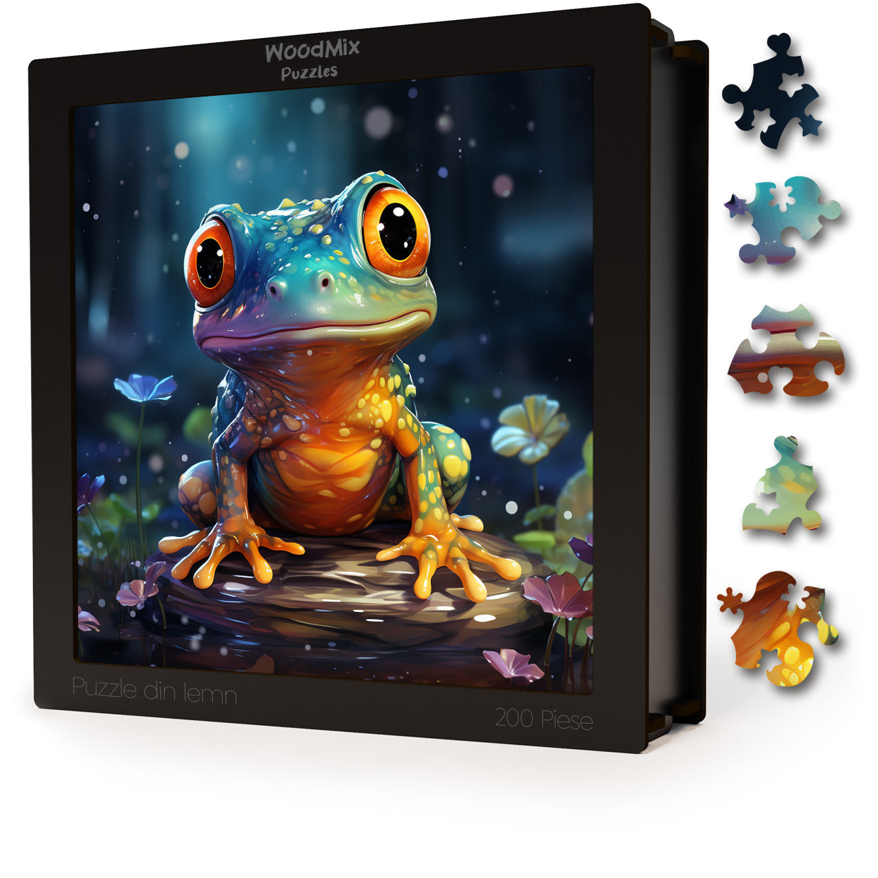 Puzzle cu Animale - Baby Toad 1 - 200 piese - 30 x 30 cm