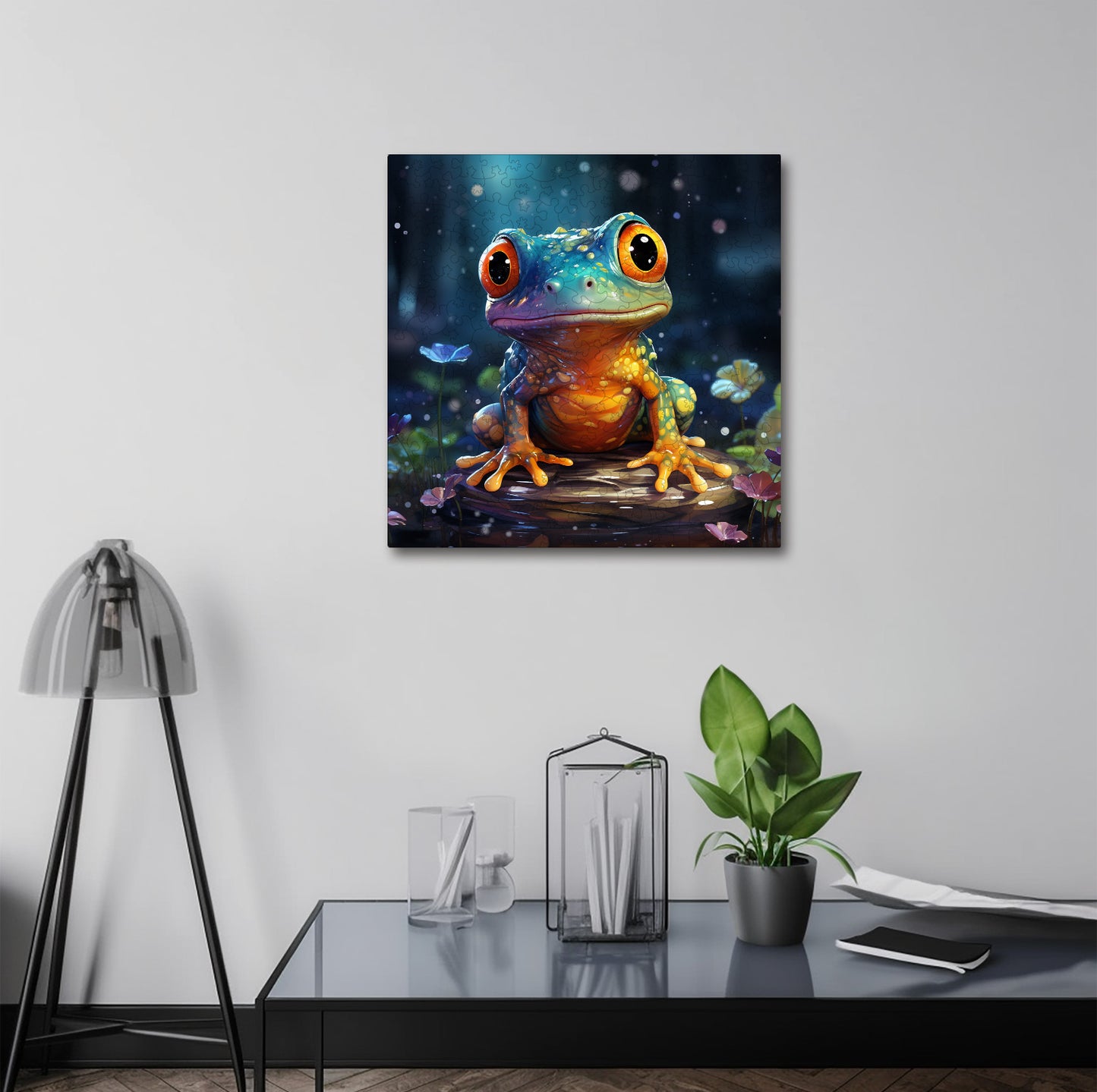 Puzzle cu Animale - Baby Toad 1 - 200 piese - 30 x 30 cm
