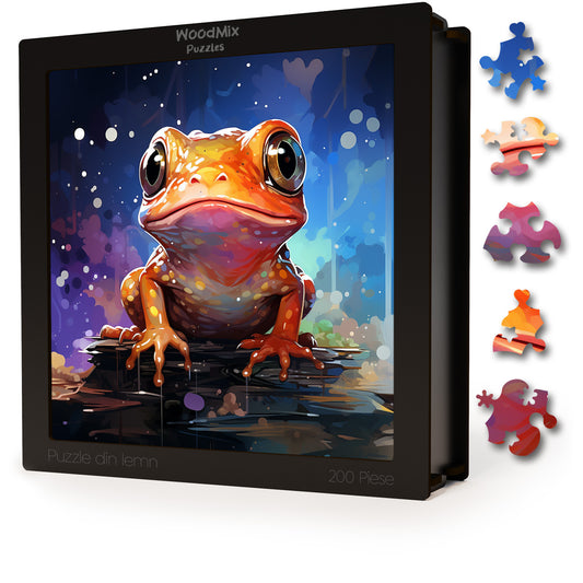 Puzzle cu Animale - Baby Toad 2 - 200 piese - 30 x 30 cm