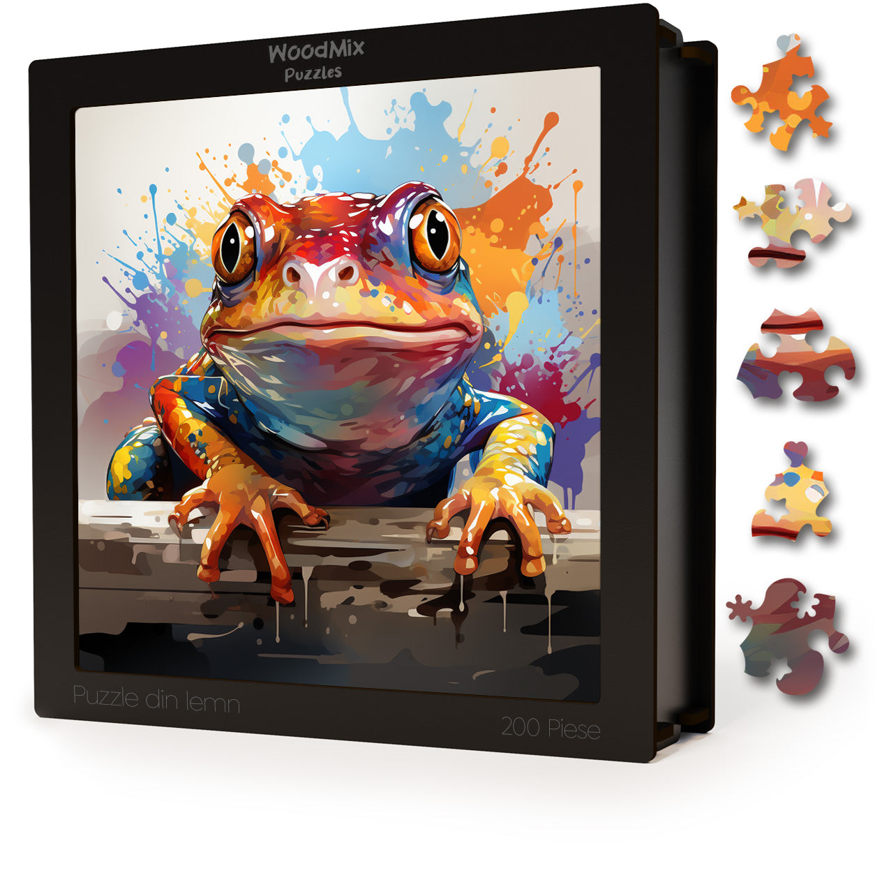 Puzzle cu Animale - Baby Toad 3 - 200 piese - 30 x 30 cm
