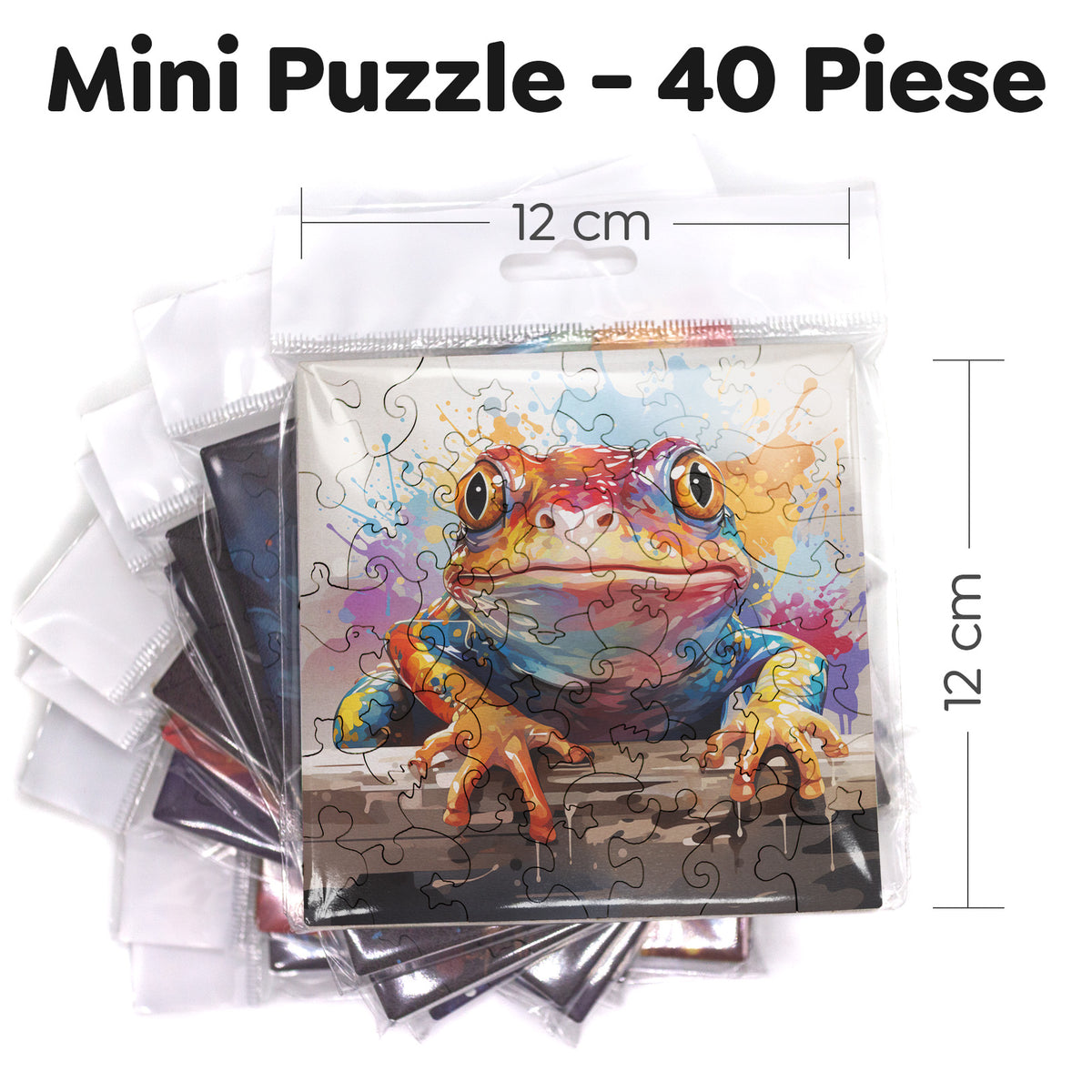 Puzzle cu Animale - Baby Toad 3
