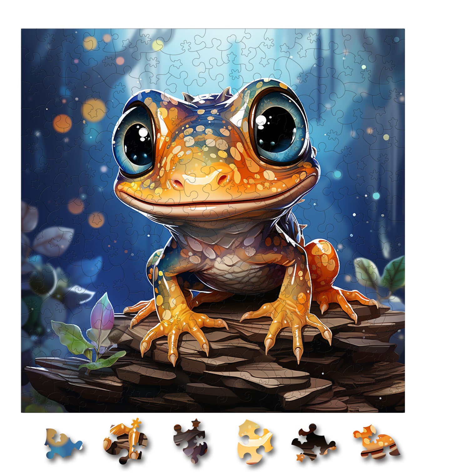 Puzzle cu Animale - Baby Toad 4 - 200 piese - 30 x 30 cm