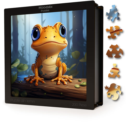 Puzzle cu Animale - Baby Toad 6 - 200 piese - 30 x 30 cm