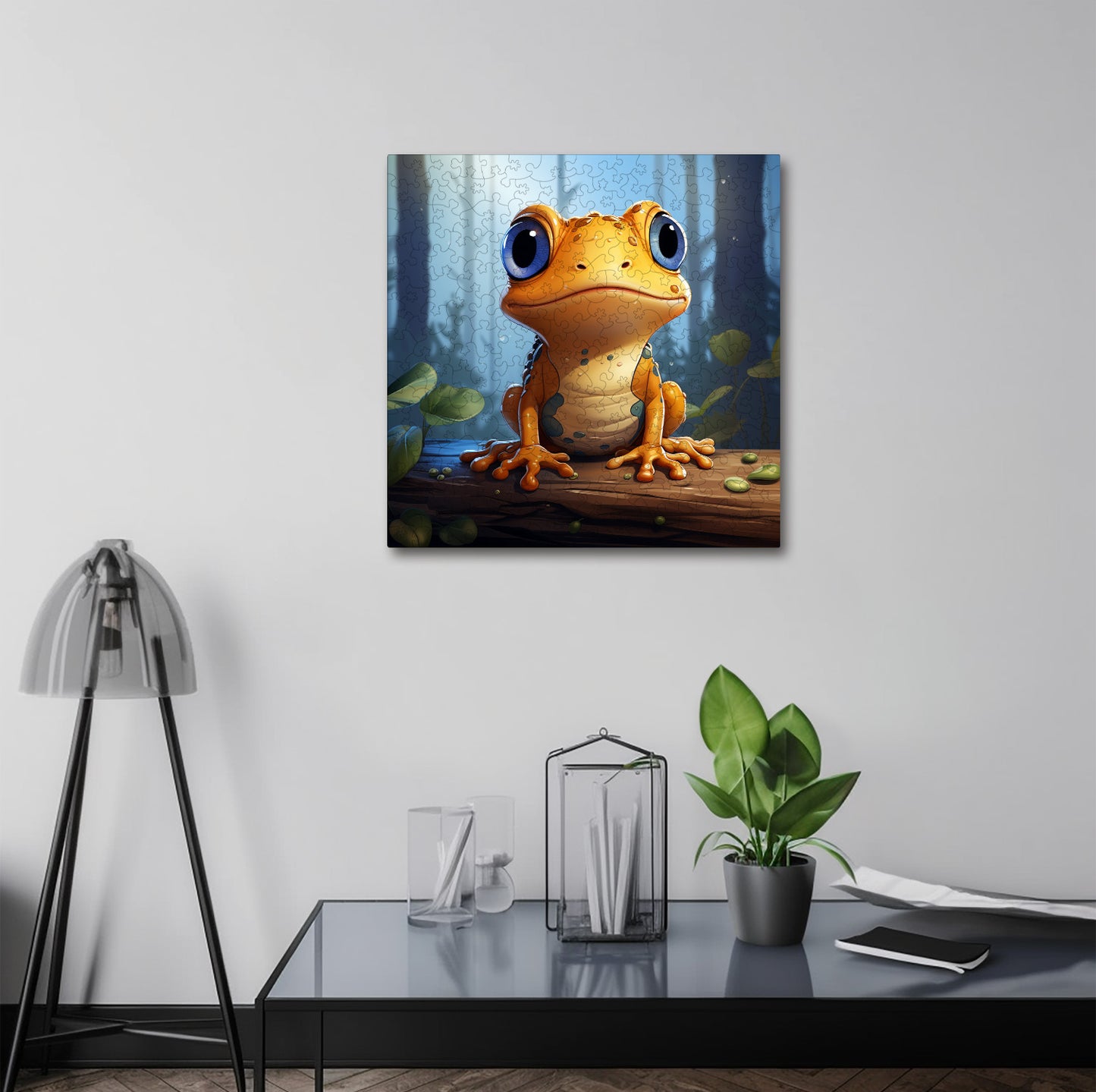 Puzzle cu Animale - Baby Toad 6 - 200 piese - 30 x 30 cm