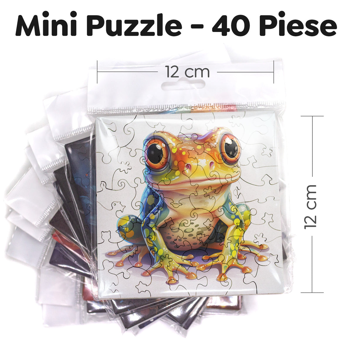 Puzzle cu Animale - Baby Toad 7