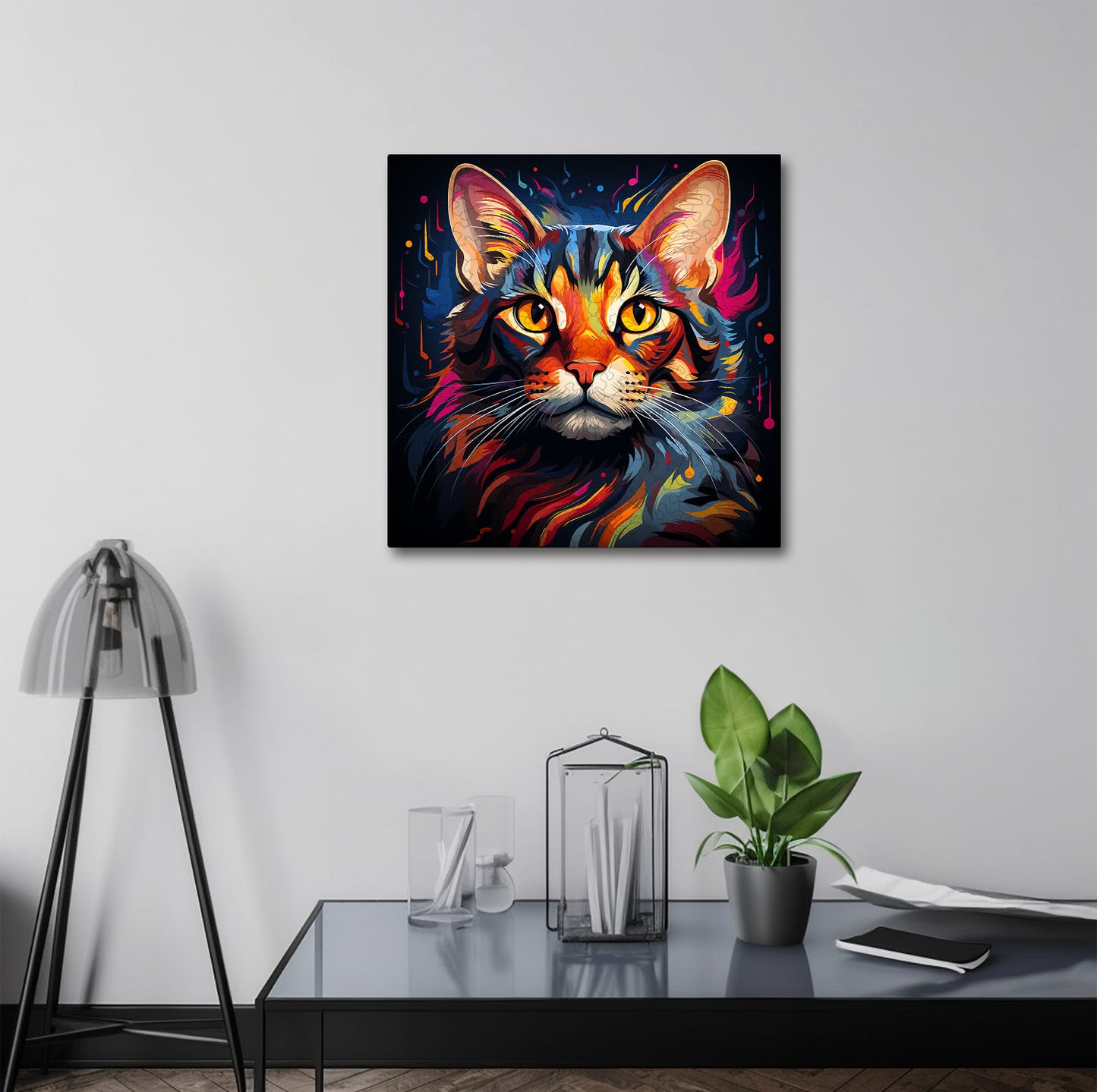 Puzzle cu Pisici - Toyger 2 - 200 piese - 30 x 30 cm