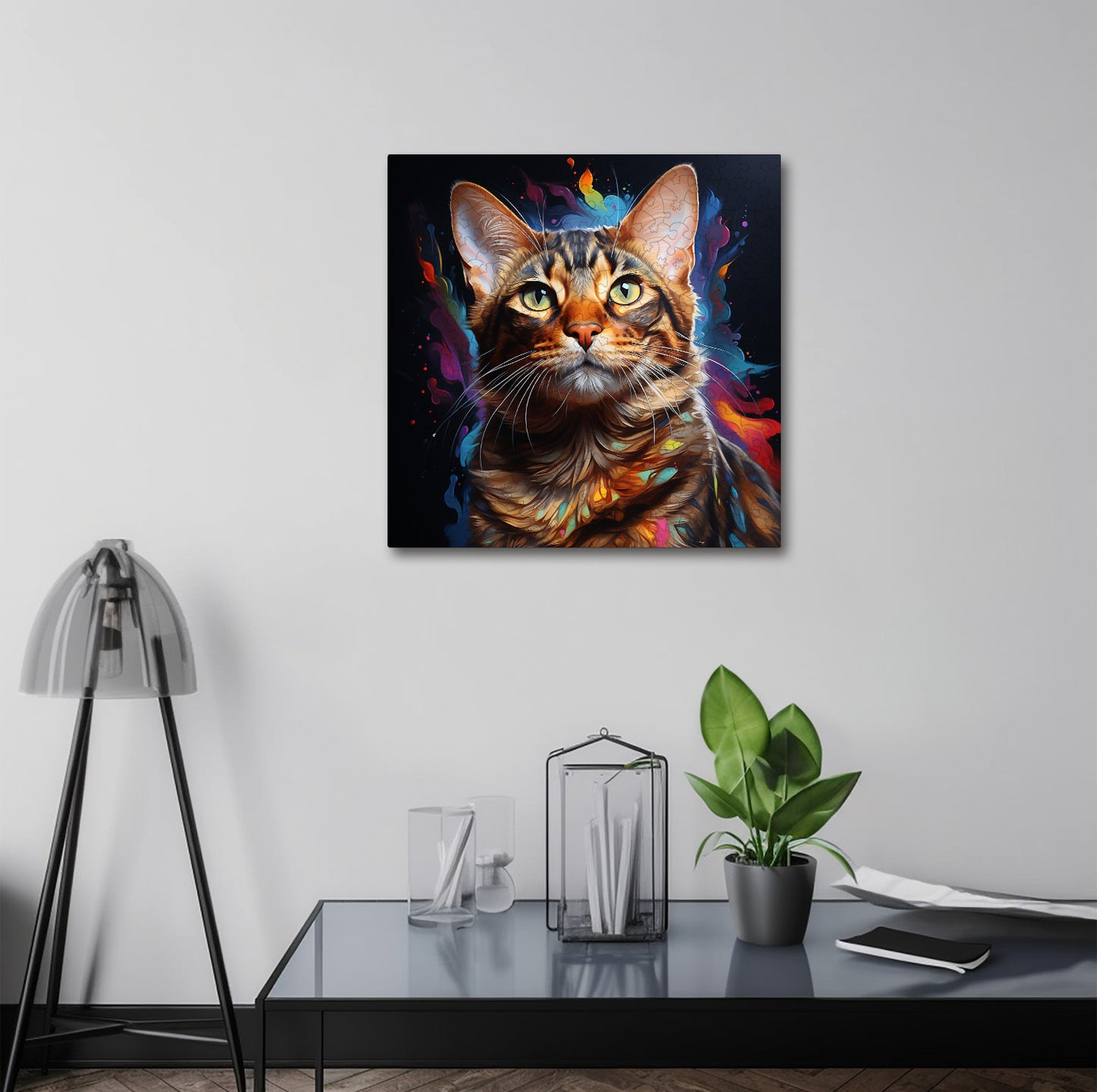 Puzzle cu Pisici - Toyger 4 - 200 piese - 30 x 30 cm