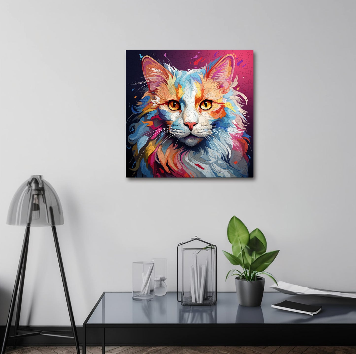 Puzzle cu Pisici - Turkish Van 1 - 200 piese - 30 x 30 cm