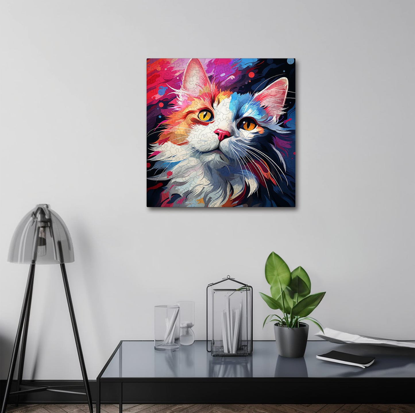 Puzzle cu Pisici - Turkish Van 4 - 200 piese - 30 x 30 cm