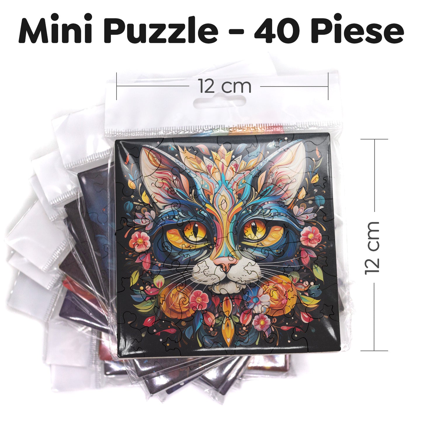 Puzzle cu Pisici - Ukrainian Levkoy 2