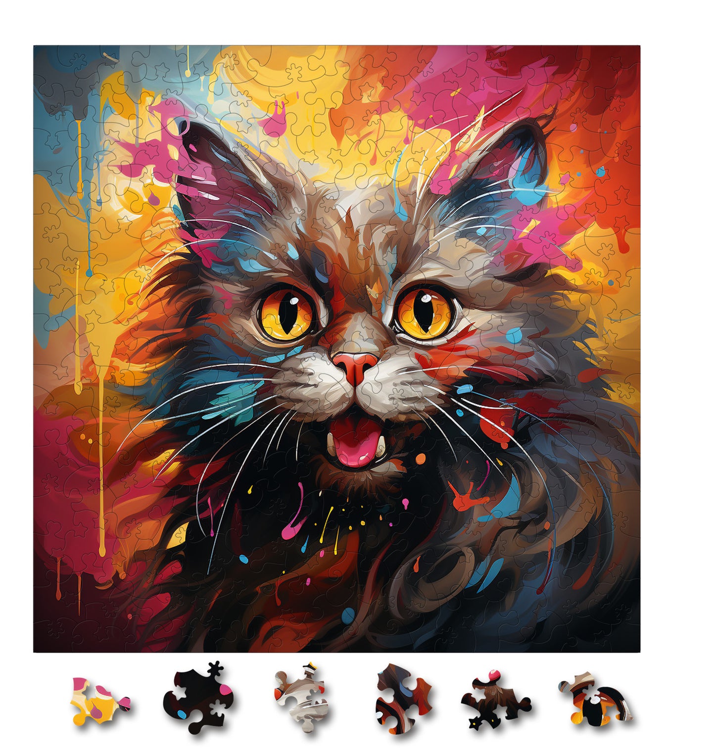 Puzzle cu Pisici - York Chocolate 4 - 200 piese - 30 x 30 cm