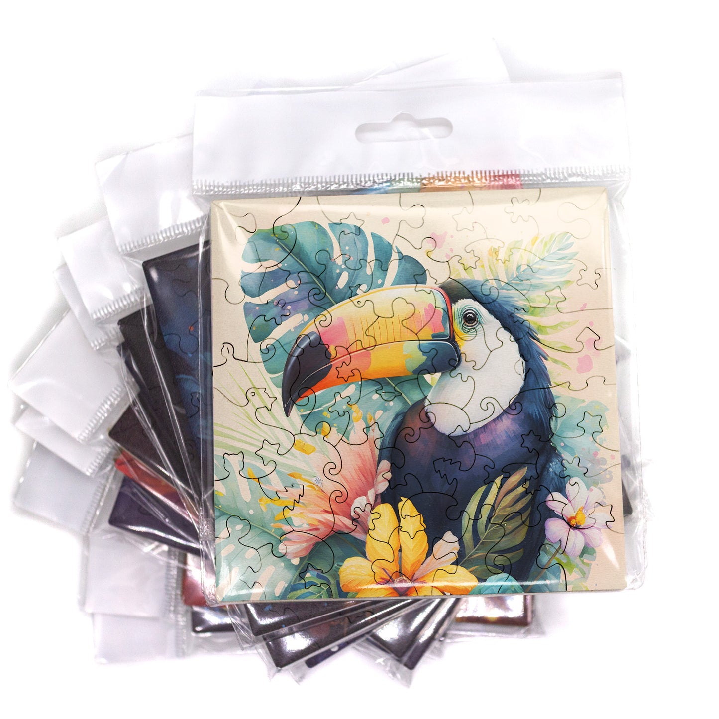 Puzzle cu Animale - Jungle Toucan