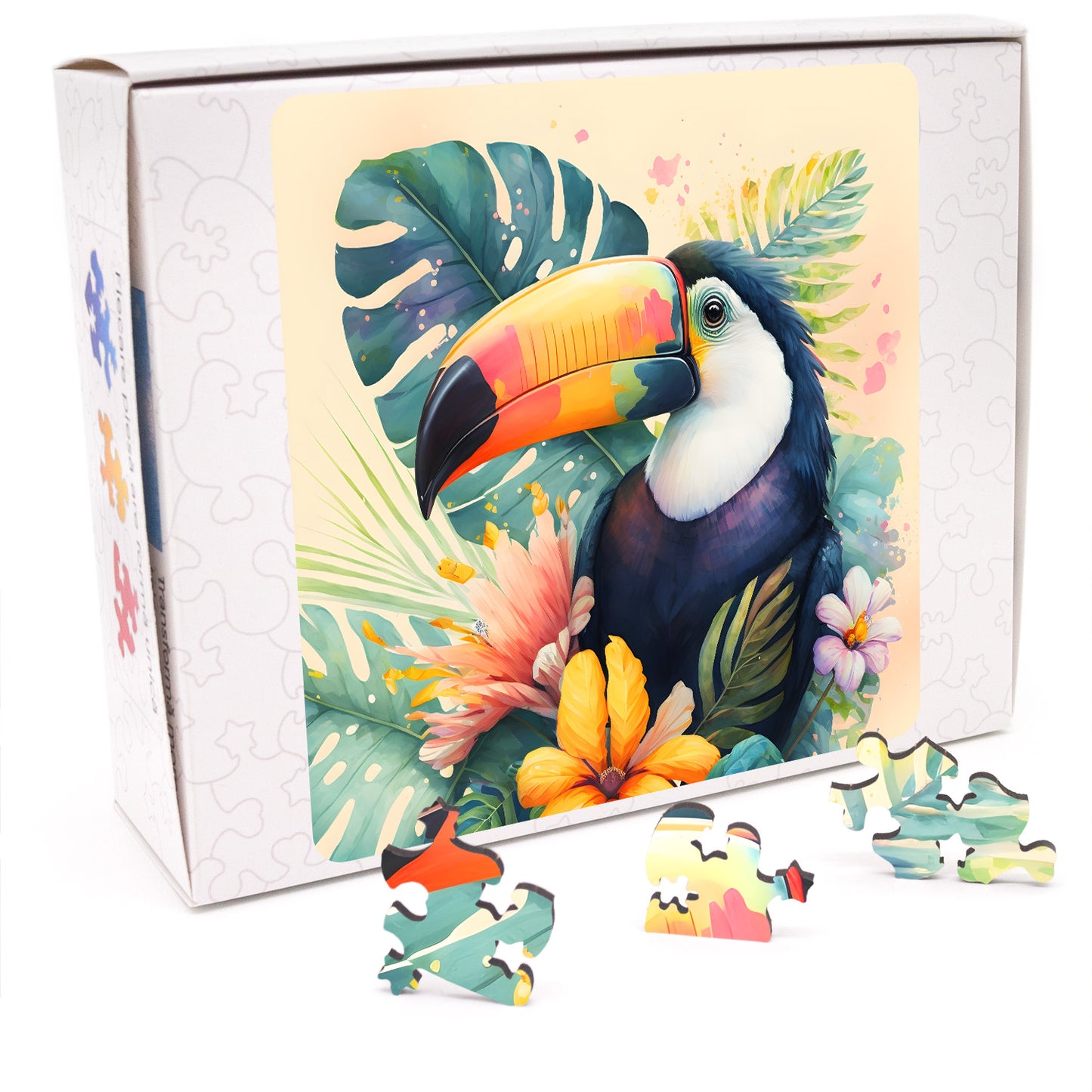 Puzzle cu Animale - Jungle Toucan