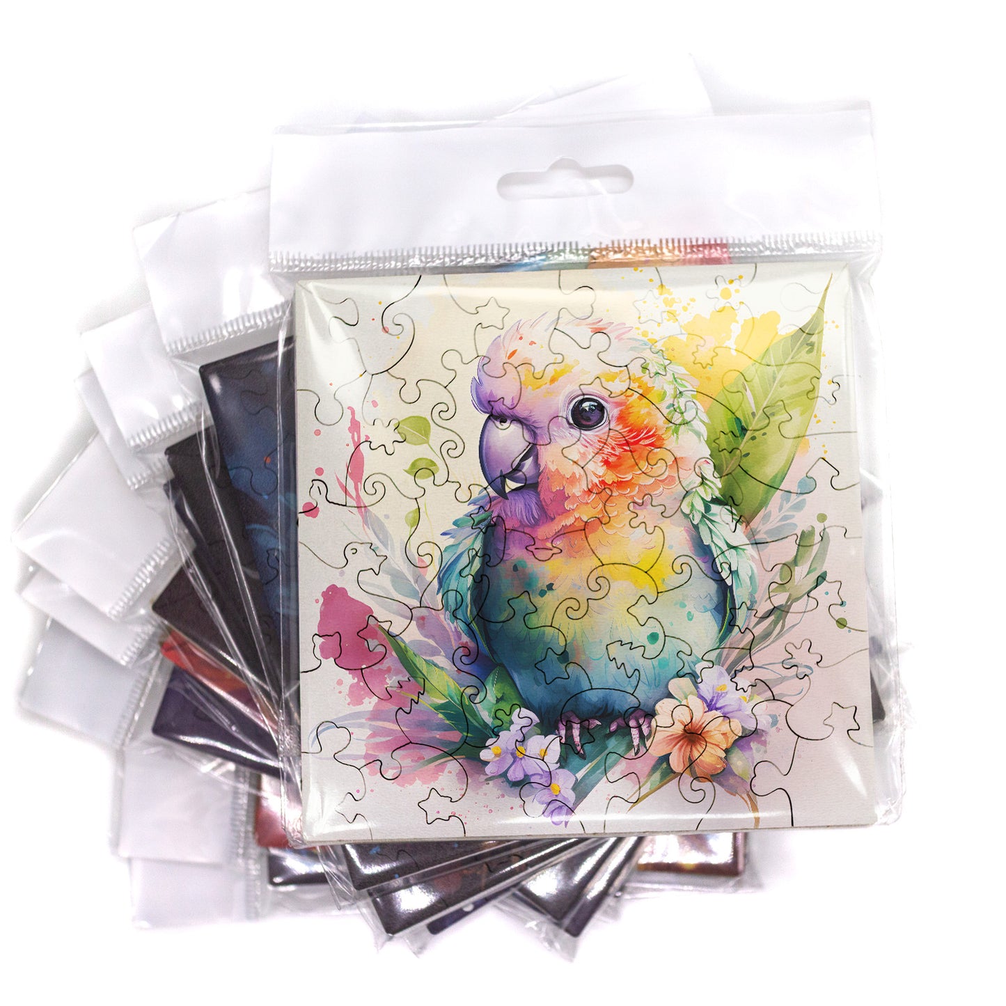 Puzzle cu Animale - Baby Parrot