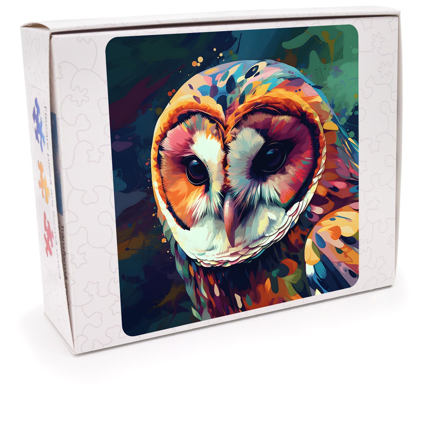 Puzzle cu Animale - Bufnita 3