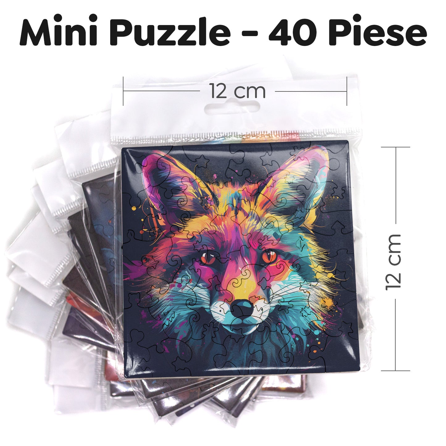 Puzzle cu Animale - Vulpe 1