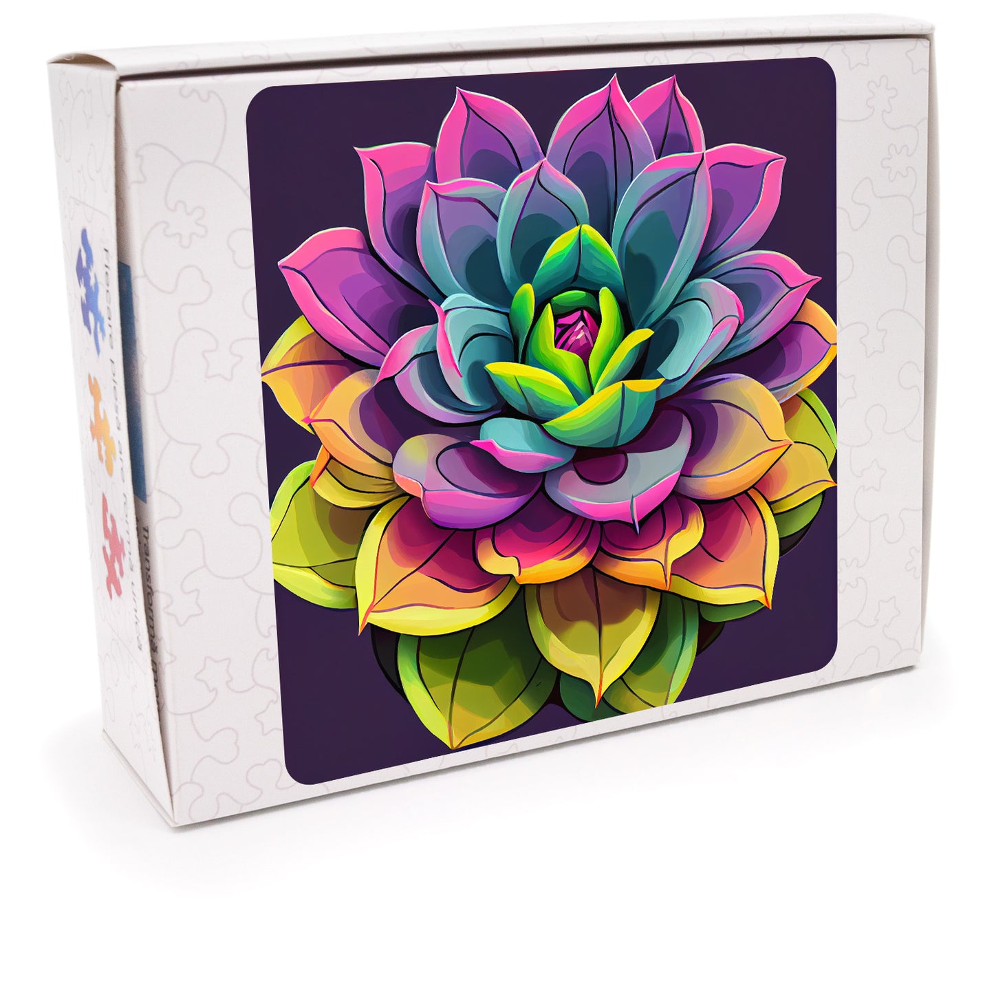 Puzzle cu Flori - Succulent 1
