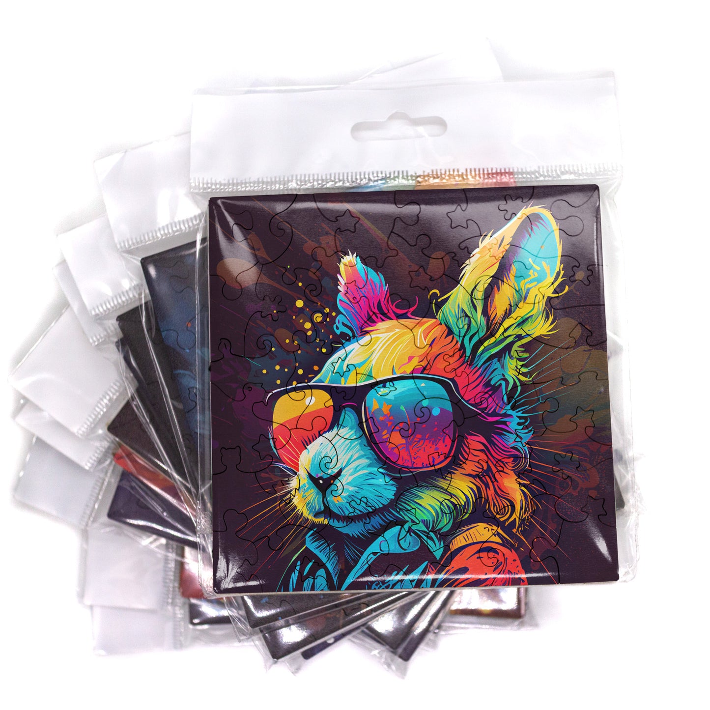 Puzzle cu Animale - Iepure