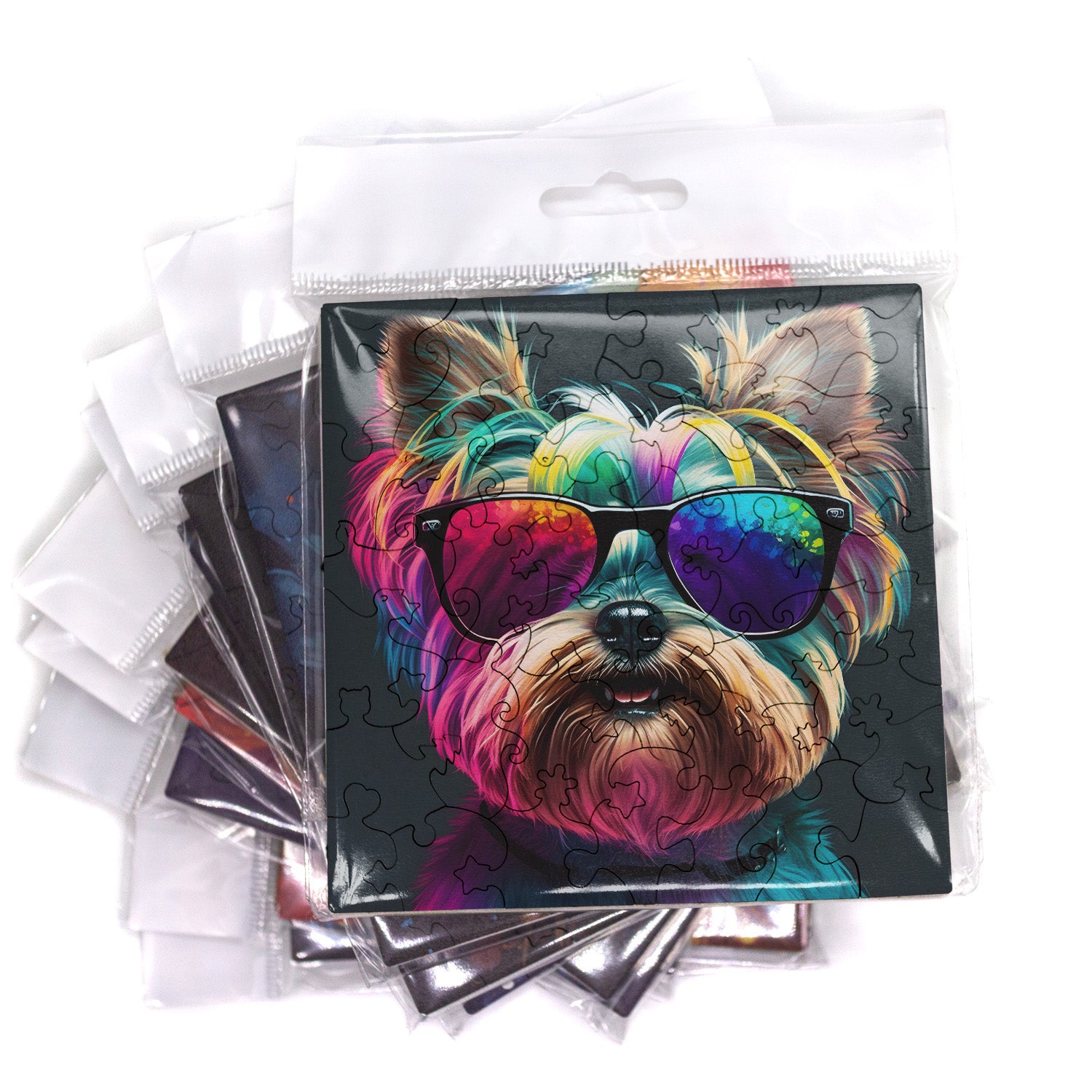 Puzzle cu Animale - Caini - Cool Yorkshire Terrier