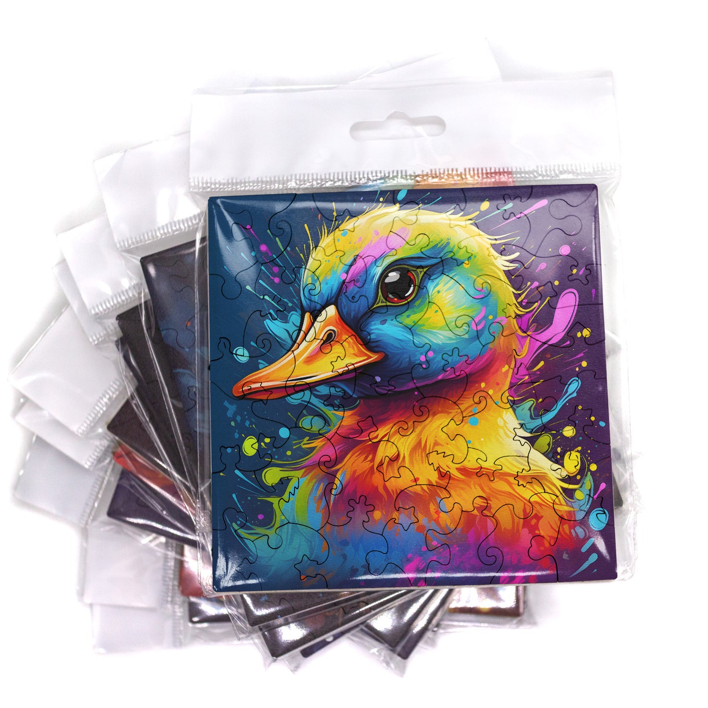 Puzzle cu Animale - Duck