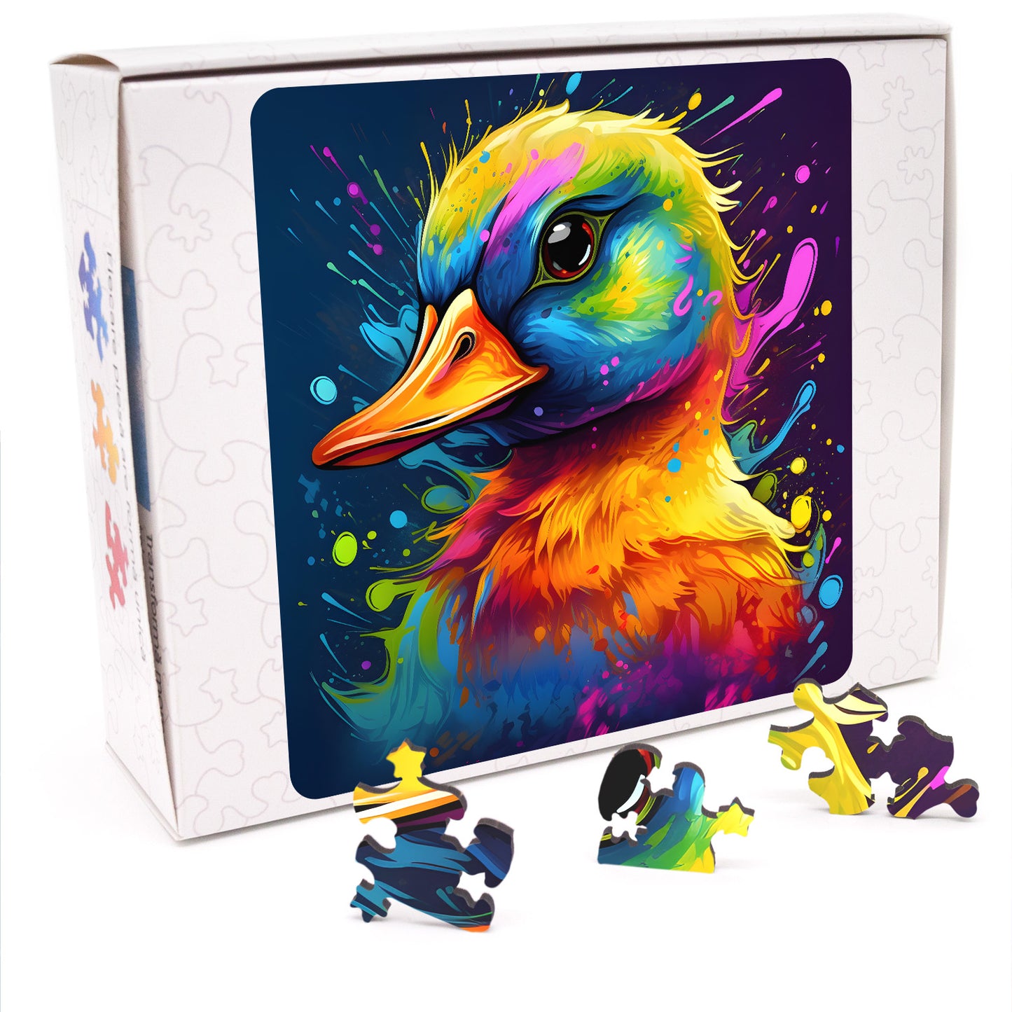 Puzzle cu Animale - Duck