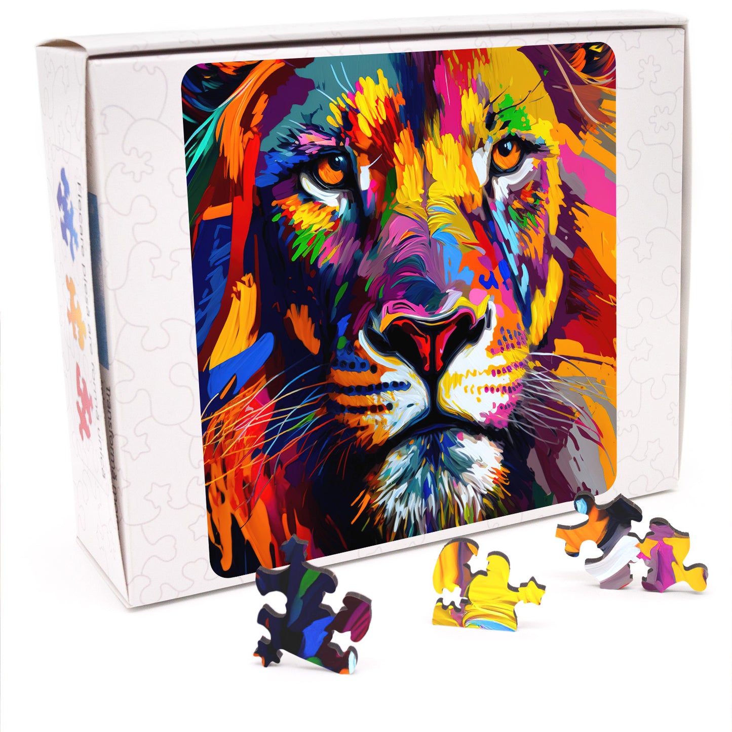 Puzzle cu Animale - Leu 1