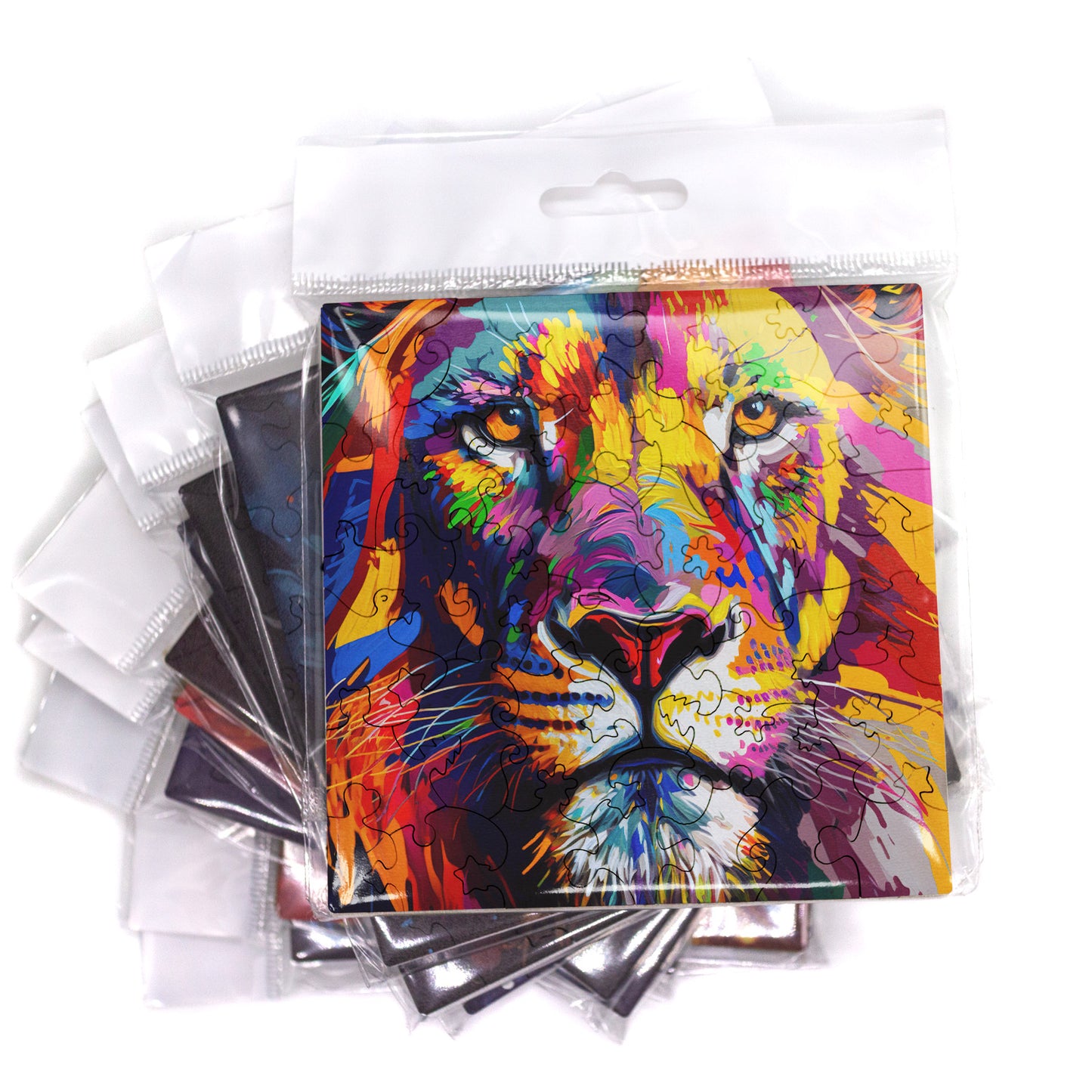 Puzzle cu Animale - Leu 1