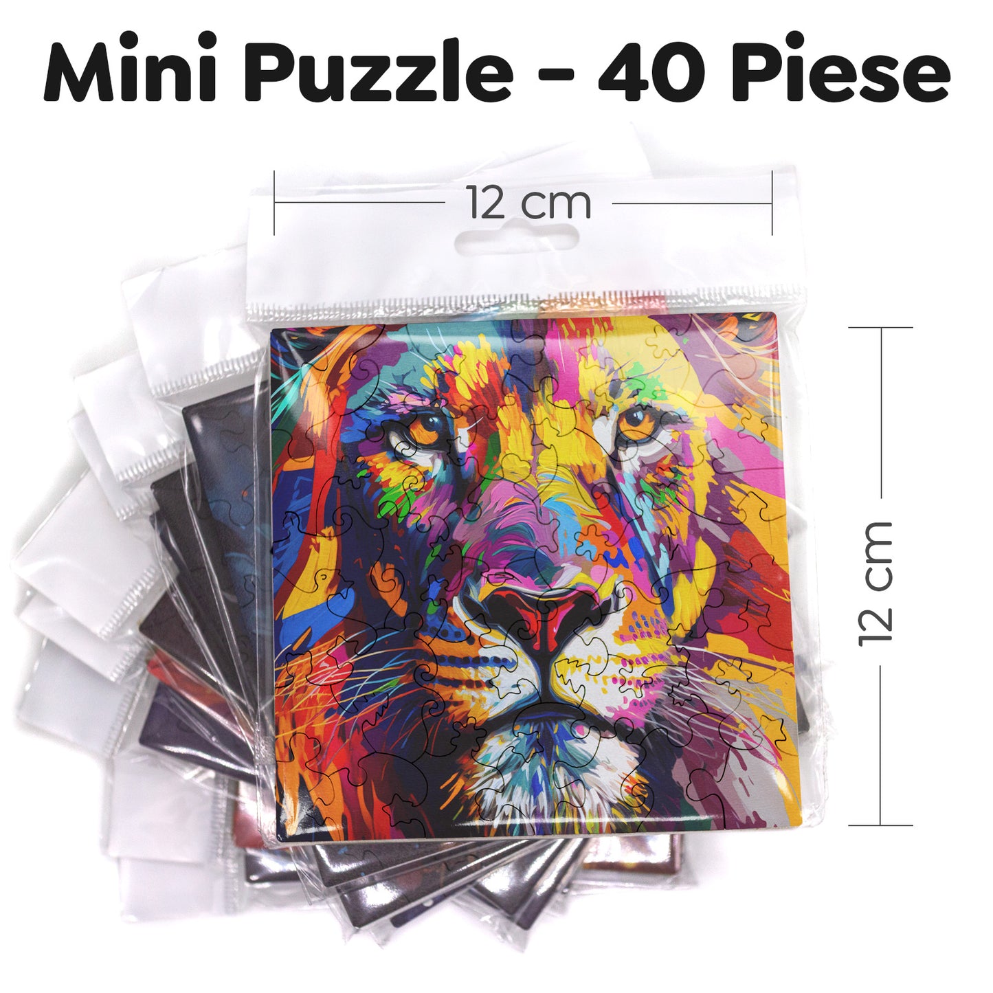 Puzzle cu Animale - Leu 1