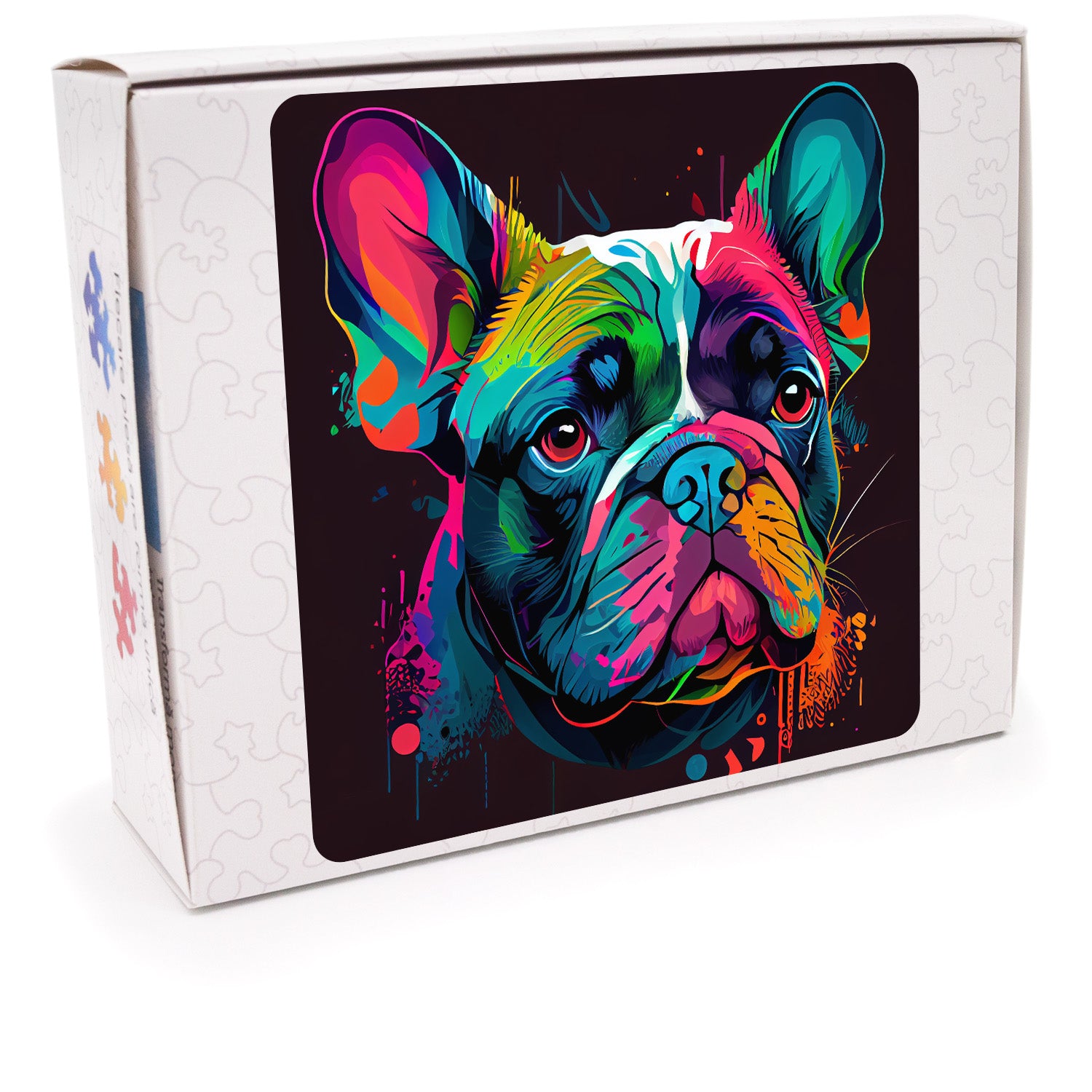 Puzzle cu Animale - Caini - French Bulldog 1