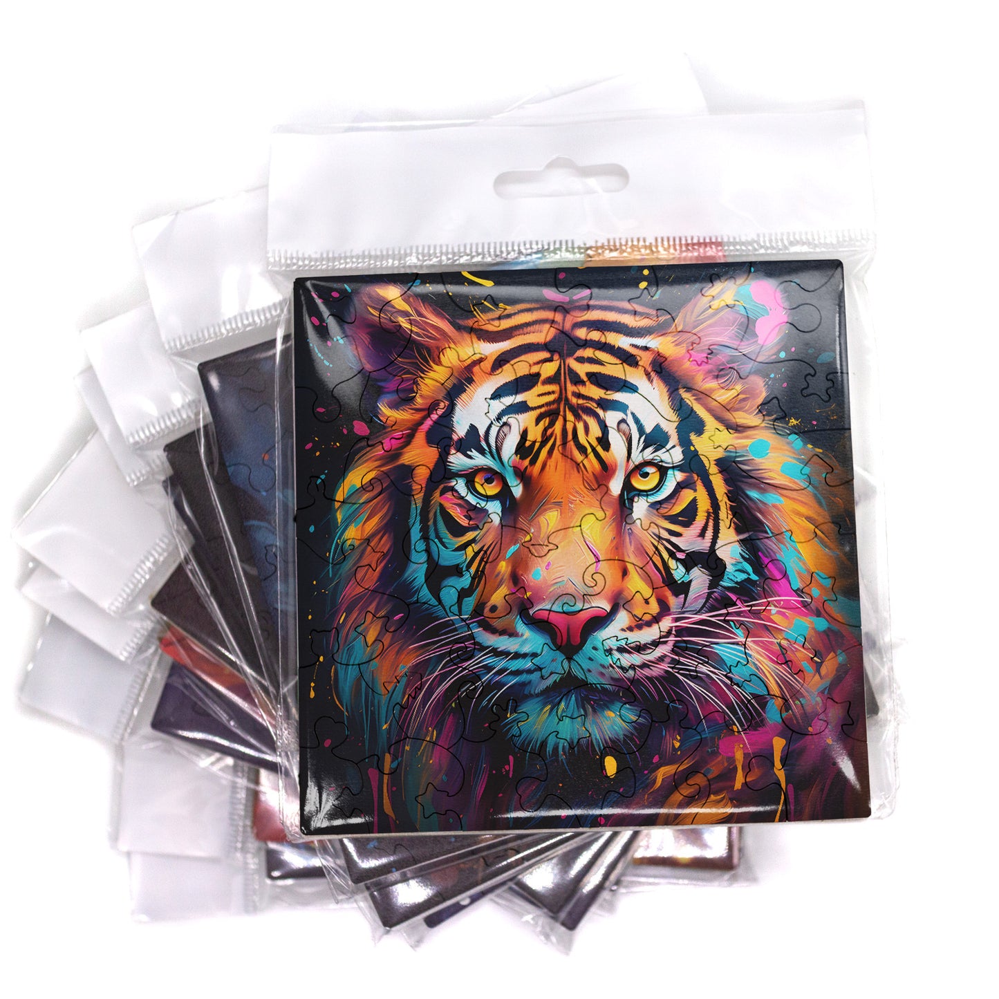 Puzzle cu Animale - Tigru 1