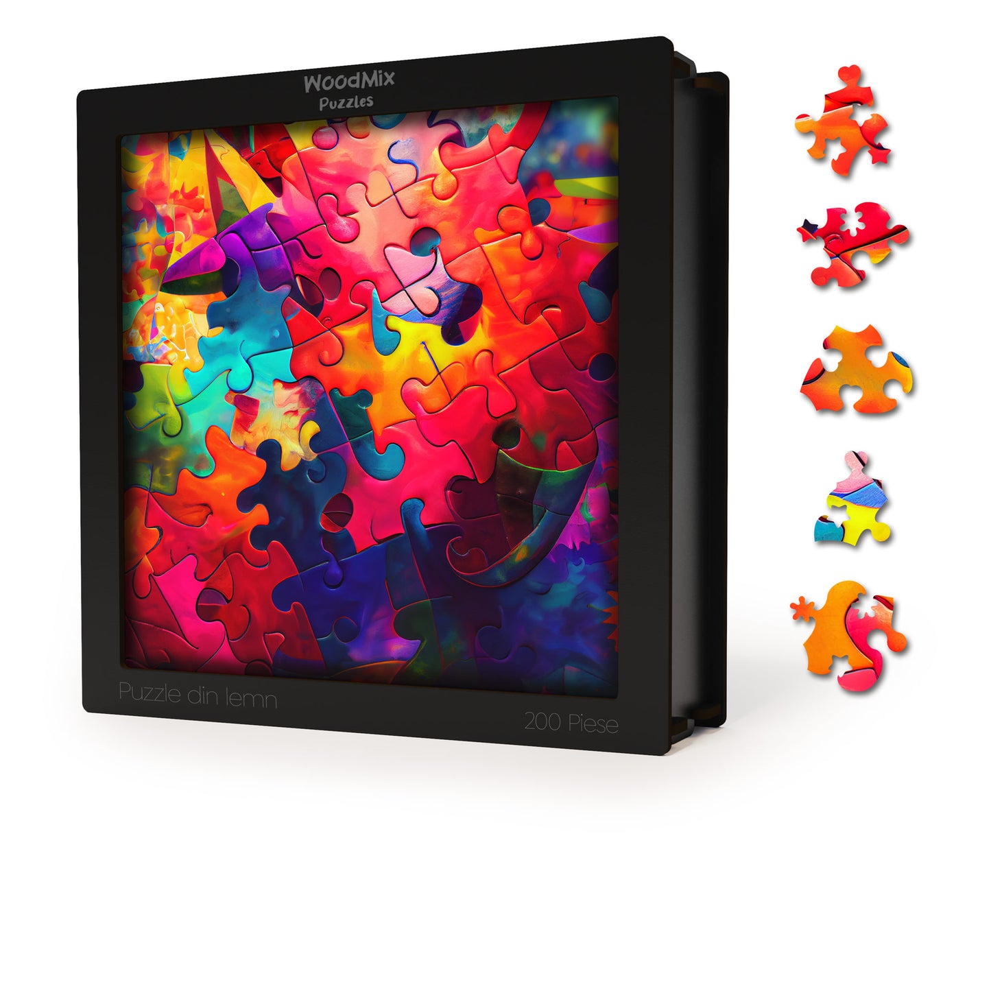 Puzzle Abstract - Colorful Puzzles - 200 piese - 30 x 30 cm