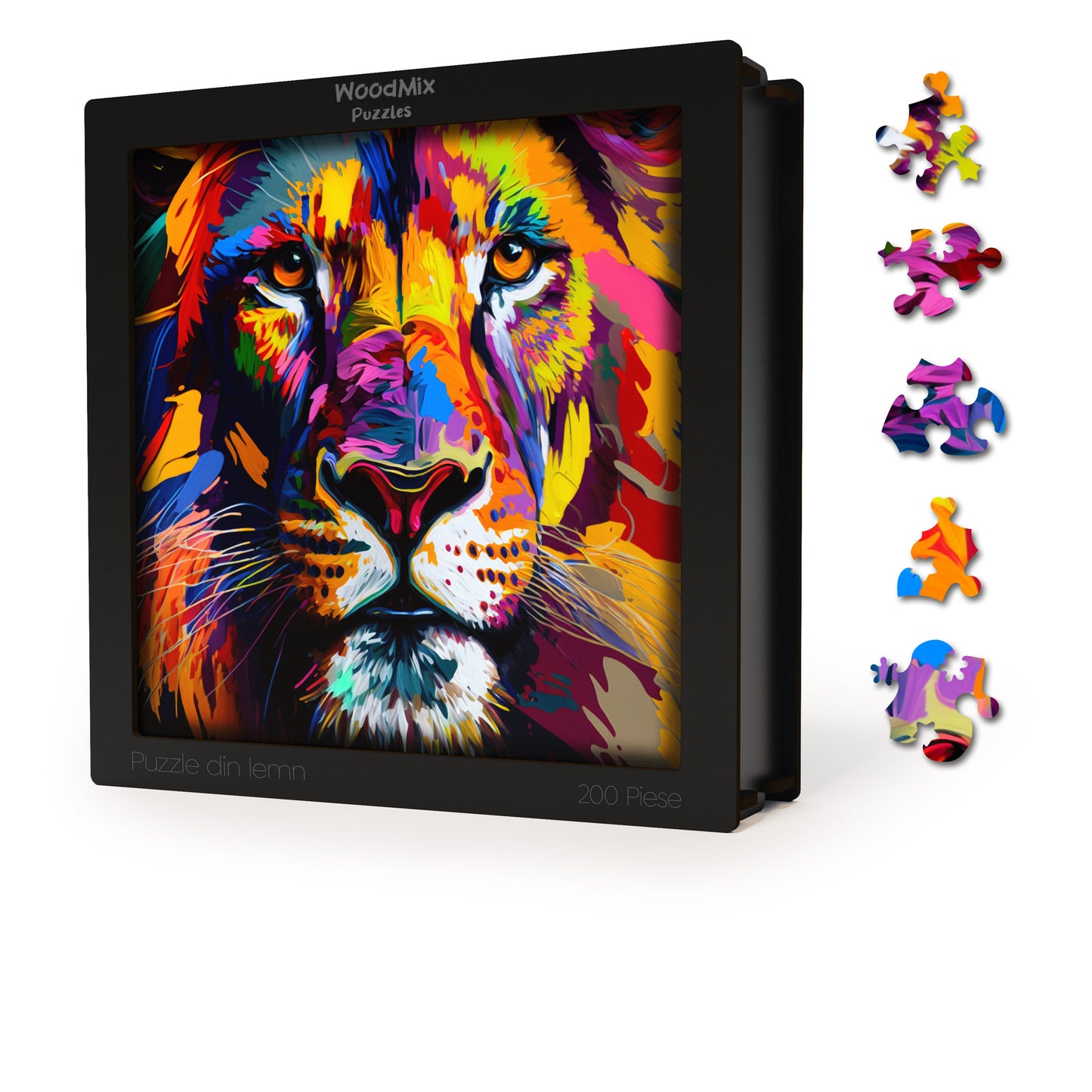 Puzzle cu Animale - Leu 1