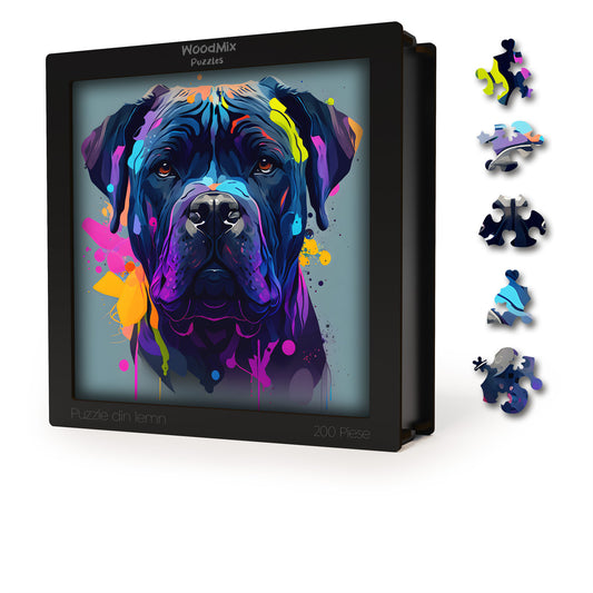 cane corso, puzzle din lemn, puzzle, caine, dog