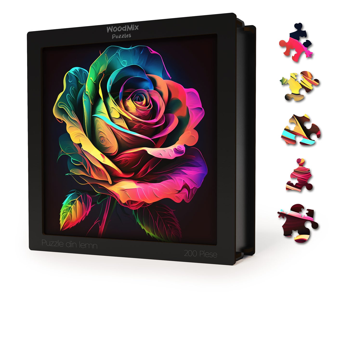 Puzzle cu Flori - English Rose - 200 piese - 30 x 30 cm
