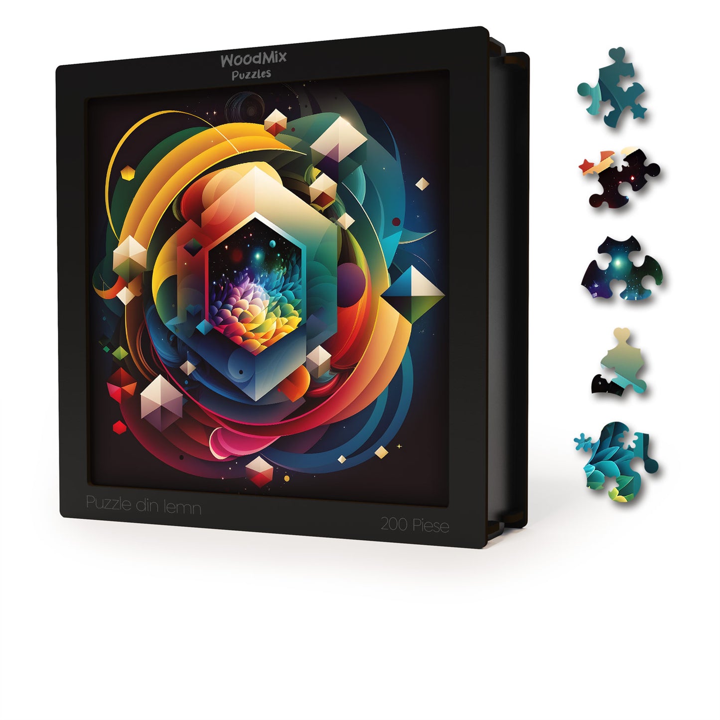Puzzle Abstract - Geometric Dreams - 200 piese - 30 x 30 cm