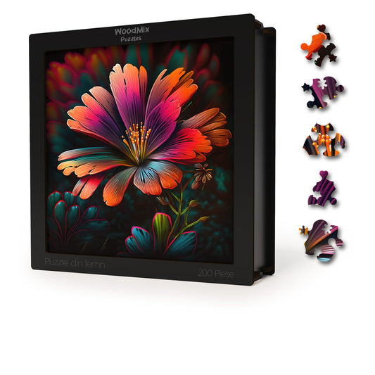 Puzzle cu Flori - Lewisia - 200 piese - 30 x 30 cm