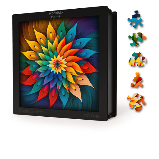 Puzzle cu Flori - Spring Starflower - 200 piese - 30 x 30 cm